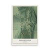 Map of Phillipstown, Illinois, 12 x 18 inch unframed archival matte print