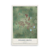 Map of Pingree Grove, Illinois, 12 x 18 inch unframed archival matte print