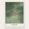 Seymour, Illinois map print, the full design
