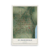 Map of St. Francisville, Illinois, 12 x 18 inch unframed archival matte print