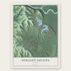 Foxcliff Estates, Indiana map print, the full design