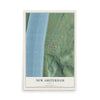 Map of New Amsterdam, Indiana, 12 x 18 inch unframed archival matte print