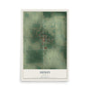 Map of Sidney, Indiana, 12 x 18 inch unframed archival matte print