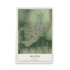 Map of Beattie, Kansas, 12 x 18 inch unframed archival matte print
