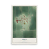 Map of Bern, Kansas, 12 x 18 inch unframed archival matte print