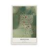 Map of Brewster, Kansas, 12 x 18 inch unframed archival matte print