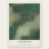 Lafontaine, Kansas map print, the full design