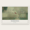 Marienthal, Kansas map print, the full design