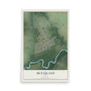 Map of McFarland, Kansas, 12 x 18 inch unframed archival matte print