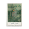 Map of Morrowville, Kansas, 12 x 18 inch unframed archival matte print