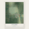 Navarre, Kansas map print, the full design