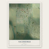 Nicodemus, Kansas map print, the full design
