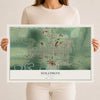 Map of Solomon, Kansas, 12 x 18 inch unframed archival matte print