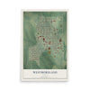 Map of Westmoreland, Kansas, 12 x 18 inch unframed archival matte print