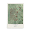Map of Westwood, Kansas, 12 x 18 inch unframed archival matte print