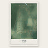 Yale, Kansas map print, the full design