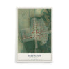 Map of Arlington, Kentucky, 12 x 18 inch unframed archival matte print