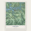 Cub Run, Kentucky map print, the full design