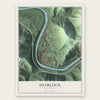 Diablock, Kentucky map print, the full design