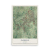 Map of Florence, Kentucky, 12 x 18 inch unframed archival matte print