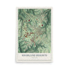 Map of Highland Heights, Kentucky, 12 x 18 inch unframed archival matte print