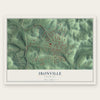 Ironville, Kentucky map print, the full design
