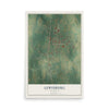 Map of Lewisburg, Kentucky, 12 x 18 inch unframed archival matte print