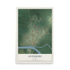 Map of Livermore, Kentucky, 12 x 18 inch unframed archival matte print