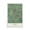 Map of London, Kentucky, 12 x 18 inch unframed archival matte print