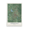 Map of Madisonville, Kentucky, 12 x 18 inch unframed archival matte print