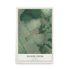 Map of Manor Creek, Kentucky, 12 x 18 inch unframed archival matte print