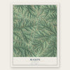 Mason, Kentucky map print, the full design