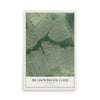 Map of Meadowbrook Farm, Kentucky, 12 x 18 inch unframed archival matte print