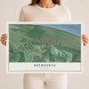Map of Melbourne, Kentucky, 12 x 18 inch unframed archival matte print