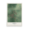 Map of Midway, Kentucky, 12 x 18 inch unframed archival matte print
