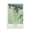 Map of Milton, Kentucky, 12 x 18 inch unframed archival matte print