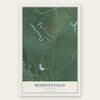 Moseleyville, Kentucky map print, the full design