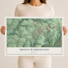 Map of Mount Washington, Kentucky, 12 x 18 inch unframed archival matte print