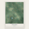 Niagara, Kentucky map print, the full design