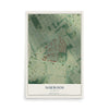 Map of Norwood, Kentucky, 12 x 18 inch unframed archival matte print