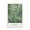 Map of Owenton, Kentucky, 12 x 18 inch unframed archival matte print