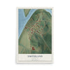 Map of Smithland, Kentucky, 12 x 18 inch unframed archival matte print