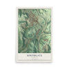 Map of Southgate, Kentucky, 12 x 18 inch unframed archival matte print