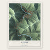Virgie, Kentucky map print, the full design