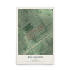 Map of Wellington, Kentucky, 12 x 18 inch unframed archival matte print