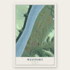 Westport, Kentucky map print, the full design