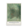 Map of Worthington Hills, Kentucky, 12 x 18 inch unframed archival matte print