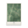 Map of Ida, Louisiana, 12 x 18 inch unframed archival matte print