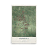 Map of Youngsville, Louisiana, 12 x 18 inch unframed archival matte print