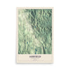 Map of Ashfield, Massachusetts, 12 x 18 inch unframed archival matte print